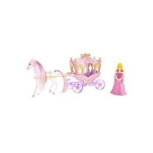   Polly Pocket Sleeping Beauty Horse and Carriage Set Toys & Games