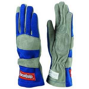   /SAFEQUIP 351022 Gloves Single Layer Small Blue SFI Automotive