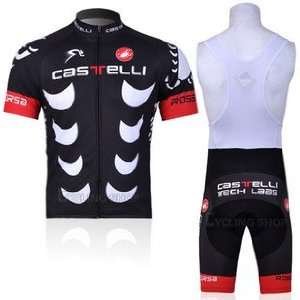  The hot New cervelo / castelli jersey / 10CAS short black strap 