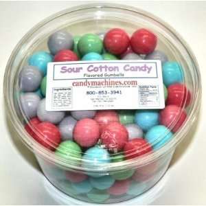 Sour Cotton Candy   Tub of Gumballs   4181 T  Grocery 