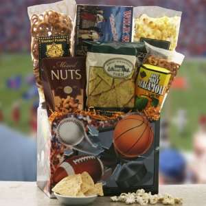 Couch Potato Sports Gift Basket  Grocery & Gourmet Food
