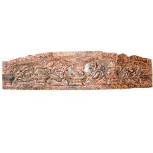  Unique Handcarved Wood Kamasutra Carved Wall Panel/headboard 