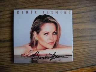 Signed CD by Renee Fleming Self Titled Autographed New 028946704929 