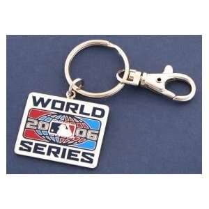  2006 World Series Cardinals Keychain with Clip Sports 