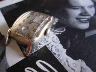 Vintage 1954 Hamilton Medford 10 K gf Mens Wrist Watch   753 19 Jewel 