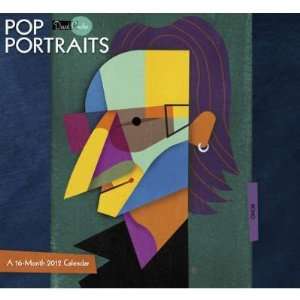  Pop Portraits by David Cowles 2012 Wall Calendar