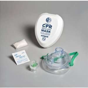  CPR Mask Kit w/ Hard Case, Gloves & Wipe Health 
