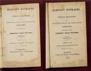 Title Elegant Extracts a Copius Selection of Instructive, Moral and 