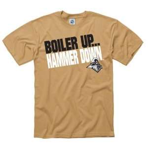   Purdue Boilermakers Old Gold Youth Slogan T Shirt