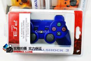 Blue SIXAXIS DualShock Wireless Bluetooth Game Controller for Sony PS3 