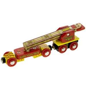   Single Wooden Train Rolling Stock (Track Laying Crane) Toys & Games