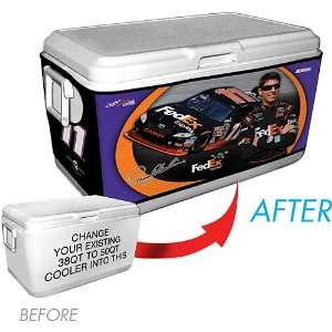  Cooler Coozies Denny Hamlin #11 Fedex Small Cooler Cover 