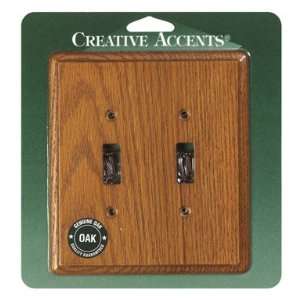 Creative Accents Contemporary Oak Wall Plate (902)