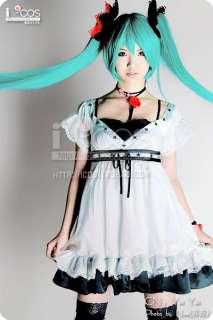  hatsune miku world is mine cosplay costume cos component dress 