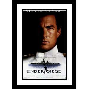  Under Siege 20x26 Framed and Double Matted Movie Poster 