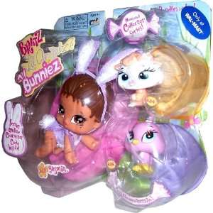  Bratz Lil Angels Bunniez Yasmine with Canary and Sheep Toys & Games