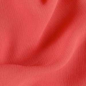  56 Wide Polyester Crinkle Chiffon Melon Fabric By The 
