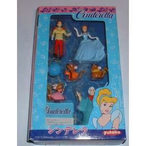  Cinderella Figure Rare Overseas Play Set 
