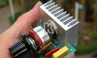 3800W SCR Voltage Regulator Module Dimming Thermostat DC Motor Speed 