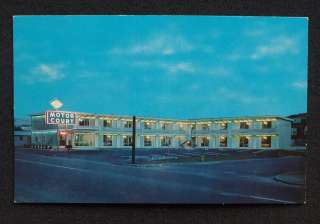1950s New Englander Motor Court Motel Malden MA Middlesex Co Postcard 