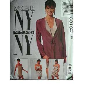   16 MCCALLS NY NY THE COLLECTION PATTERN 6013 Arts, Crafts & Sewing