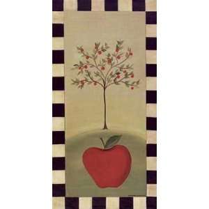  Country Apple by Barbara Lovendahl. Size 5.00 X 10.00 Art 