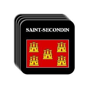  Poitou Charentes   SAINT SECONDIN Set of 4 Mini Mousepad 