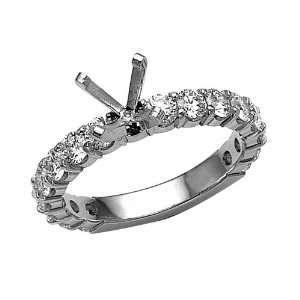  1.40 cttw Karina B(tm) Round Diamonds Engagement Ring in 