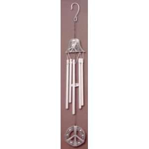  Peace Symbol Wind Chimes Carson Bell Gems Metal Patio 
