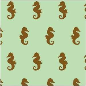  Seahorses Honeydew with Coconut   Kiwi Embroidery Paper 