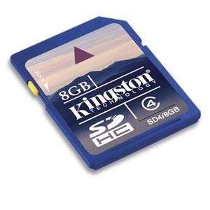  8GB SDHC Class 4 Flash Card (SD4/8GB)  