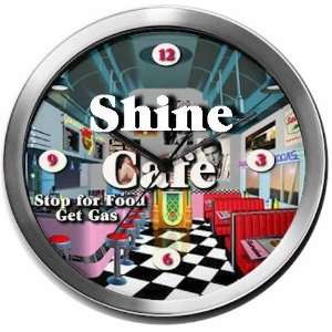  SHINE 14 Inch Cafe Metal Clock Quartz Movement Kitchen 