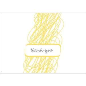  Scribble thank you   box of 10