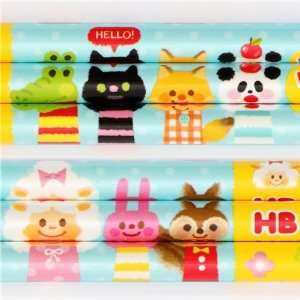  cute pencil Wonderful Friends Animals from Japan Toys 