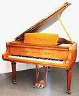Sauter Nobelese 54 Natural Cherry Baby Grand Piano with inlay