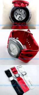 Red Girl Lady Women Fashion Quartz Wrist Watch Wristwatch Good Gift 