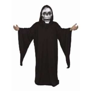 Halloween Grim Reaper Hooded Robe Costume (Mask not 