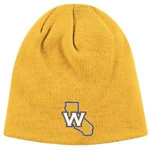  Golden State Warriors Basic Logo Uncuffed Knit Hat Sports 