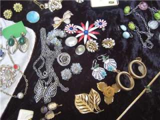   JEWELRY LOT 76 PC 3 demis KRAMER CORO TRIFARI GORHAM 925 SARAH C