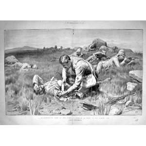    1901 DOCTOR SURGEON BATTLE FIELD SOLDIERS WAR DAAD