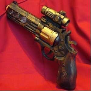 Steampunk gun Victorian laser light and sound Zombie Fall Out Halo toy