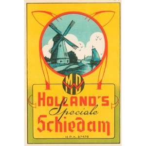  Hollands Speciale Schiedam 28X42 Canvas Giclee