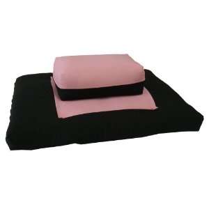  Brand New Pink/black Zabuton Zafu Set, Yoga, Meditation 