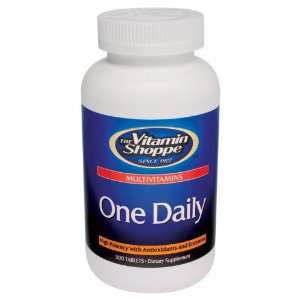  Vitamin Shoppe   One Daily Multivitamin, 300 tablets 