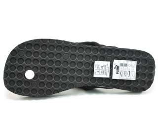   Flip Flops Comfortable Lightweight Black White Sandal 341515 37  