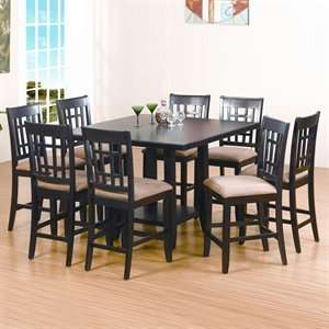   Urban Styles Dallas Counter Height Dining Set, Cappuccino Home