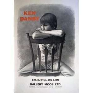 Ken Danby   Girl At A Chair Lithograph 