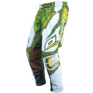 ONeal Racing Hardwear Pants   2008   28/Green/White 