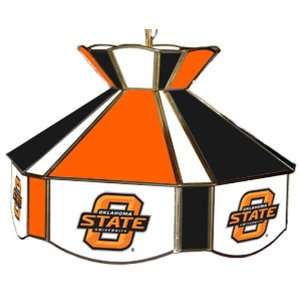 Oklahoma State Cowboys Stained Glass Swag Light