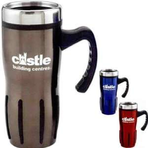  Keep it Hot Collection   Plastic lined handle travel mug 